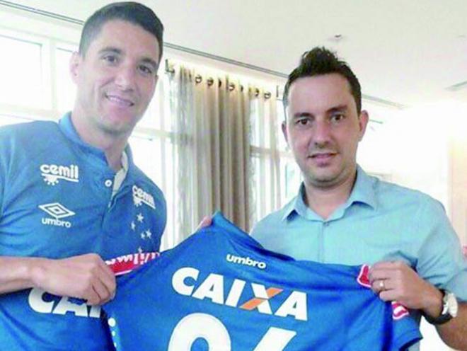 Thiago Neves chega para dar uma nova dinâmica ao  meio-campo celeste 
