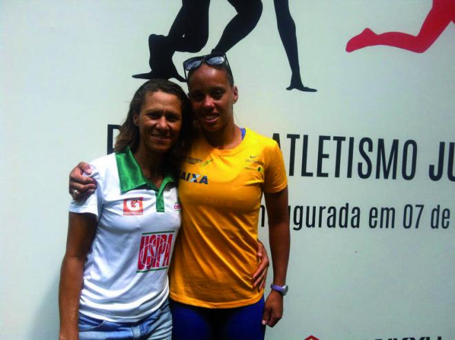 Euzinete Reis e Crystiane Barroso