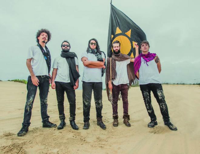A banda cearense Projeto Rivera, música de ótima qualidade