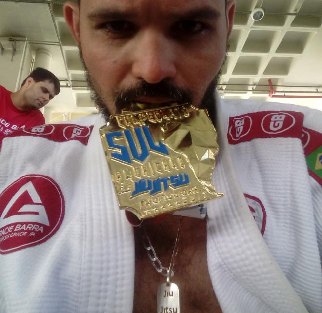 Paulo Cesar compete na na categoria parajítsu