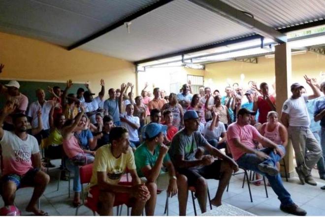 Comunidade do bairro Novo Centro vota sobre a instalação da Construtora Brasil