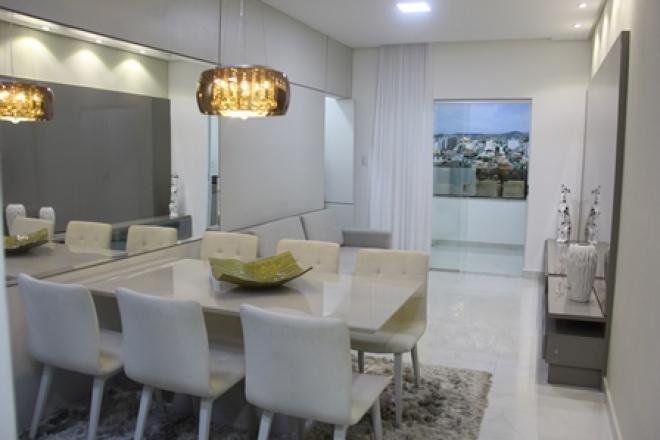 Réplica do apartamento pode ser conferida na central de vendas da construtora