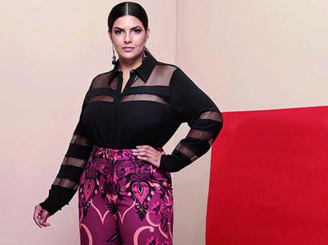 Modelito Plus Size da JES Couture