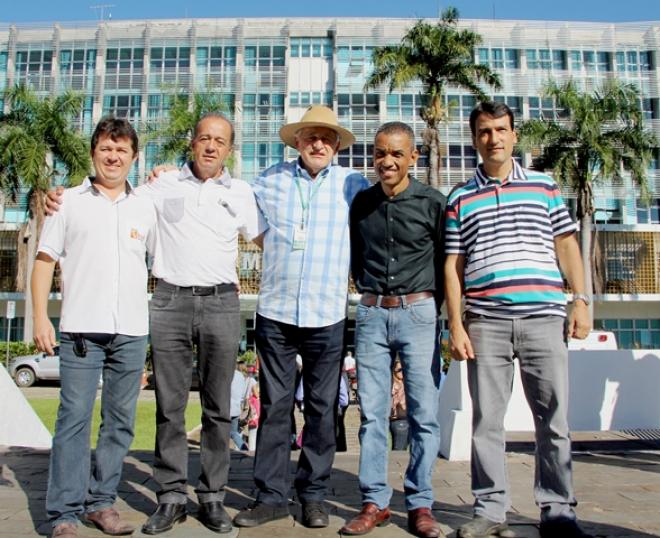 A cerimônia cívica foi realizada na manhã desta quarta-feira, com presença de empresários 