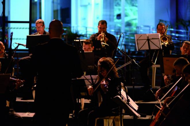 A orquestra vai apresentar grandes sucessos da música brasileira
