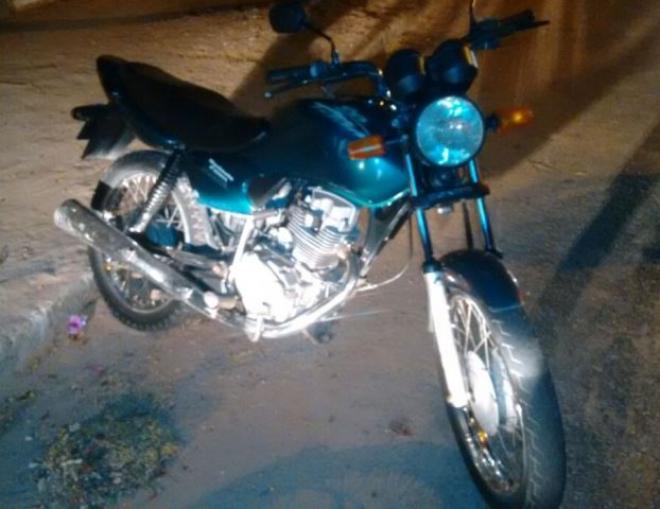 A moto foi recuperada e devolvida ao dono, residente de Coronel Fabriciano