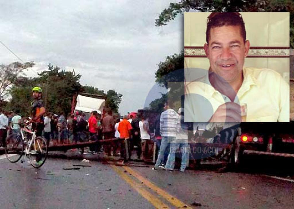 José Cassiano Luzia, o Marelo, de 51 anos, conduzia um dos caminhões envolvidos no acidente na BR-381 