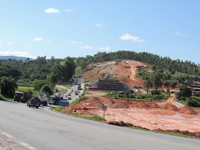 Detonação de rochas provocará a interdição da BR-381 em Caeté nesta quarta-feira 