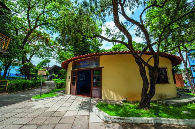 O Museu Padre de Man, no Unileste Fabriciano
