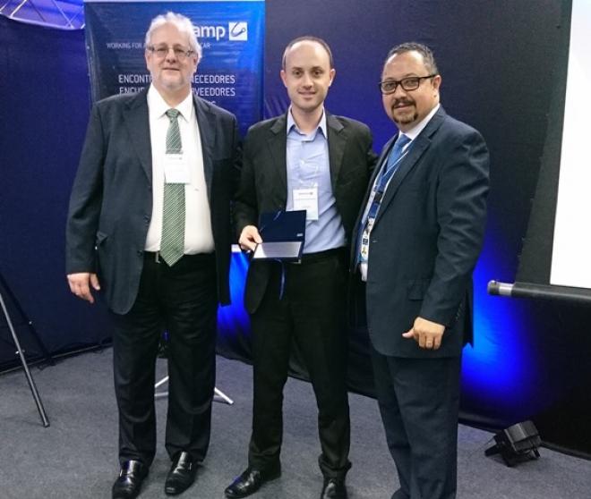 Já durante o workshop com fornecedores da Gestamp, a Usiminas foi uma das agraciadas com o “Prêmio de Excelência em Qualidade