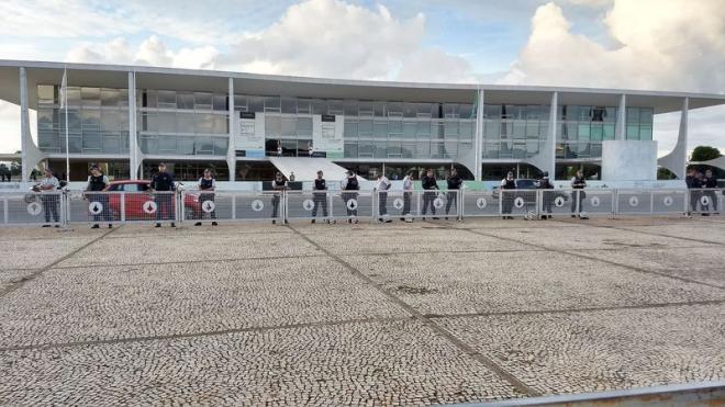 Segurança reforçada no Palácio do Planalto
