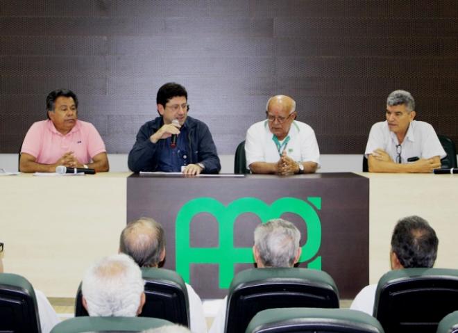 O presidente da AAPI, Simplício Netto, aproveitou o encontro para reforçar o compromisso entre fundação e associação
