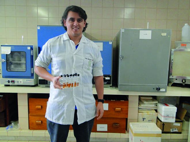 O pesquisador e médico-veterinário Ranier Chaves Figueiredo