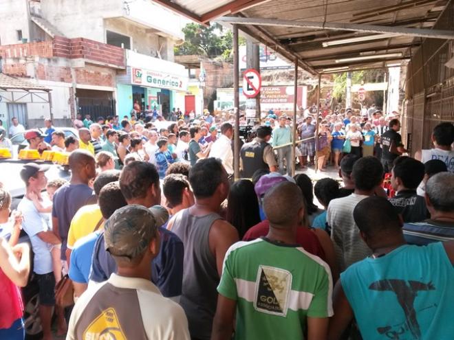 Homicídio em julho de 2015, no bairro Santa Cruz, crimes que projetaram cidade do Vale do Aço em lista dos lugares que mais se matam em Minas 