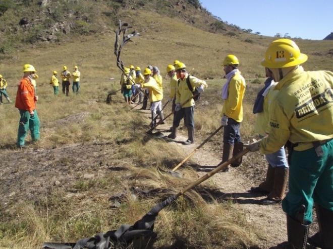 Curso de brigadistas voluntários