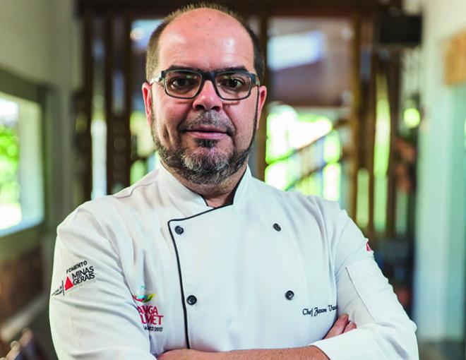 O chef Jason Vasconcelos assina o cardápio do lançamento
