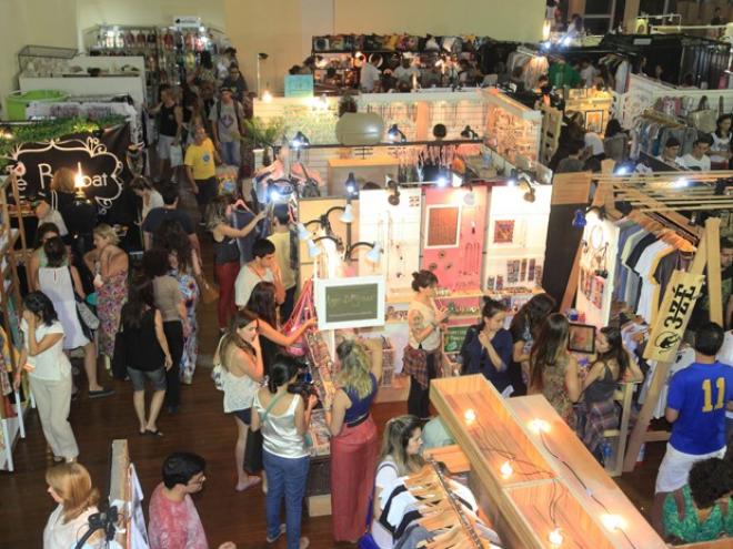 Uma das feiras itinerantes, realizadas em Ipatinga