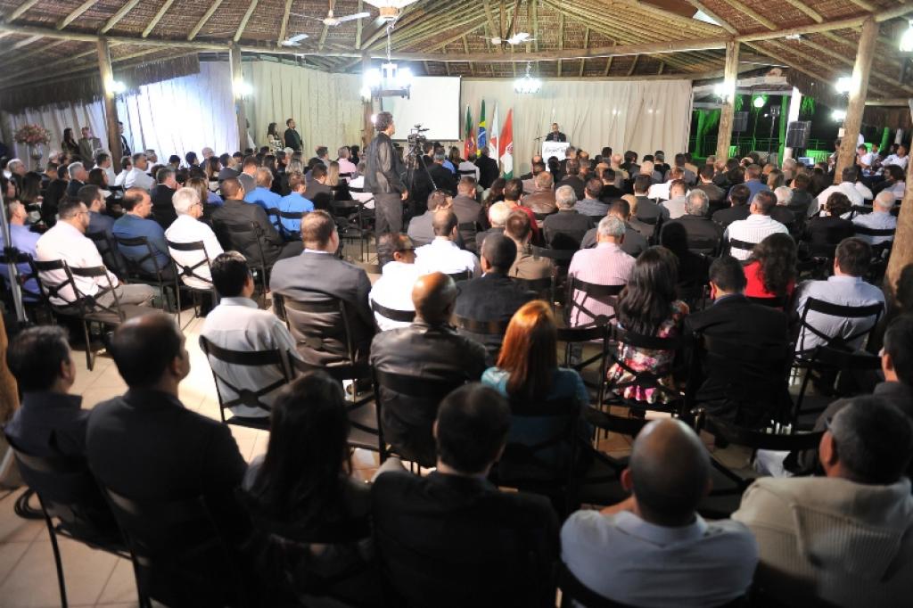 Solenidade que marcou o lançamento da 29ª Expo Usipa