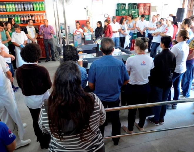 Inauguração do Garcia Supermercados