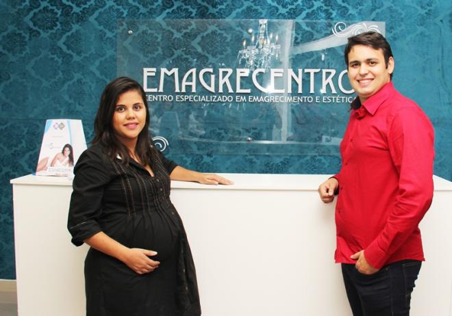 Os empresários Brayner e Mayara, destacam que franquia é sucesso em Fabriciano e Timóteo 