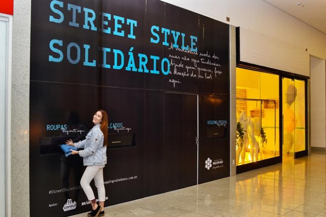 Ação de moda solidária marca parceria entre o Shopping Vale do Aço e o Hipermercado Consul