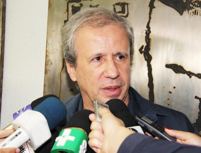 Sergio Leite, na entrevista no escritório central da Usiminas 