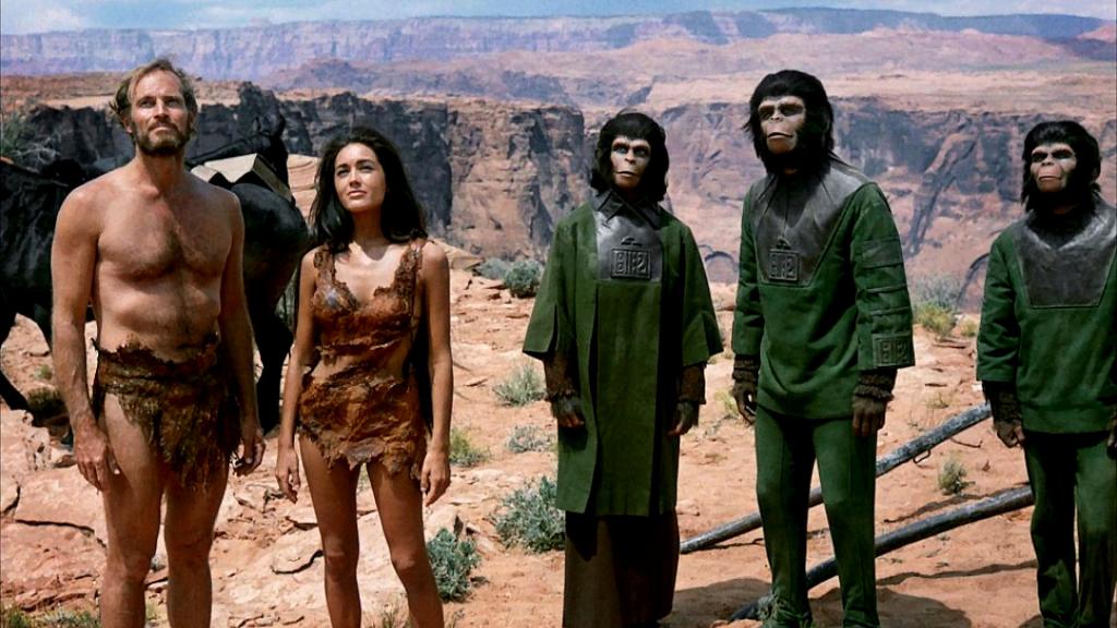 Imagem do filme Planeta dos Macacos, original de 1968 