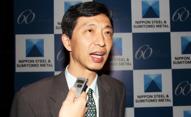 Yoshitaka Hoshino representou o governo japonês na celebração   