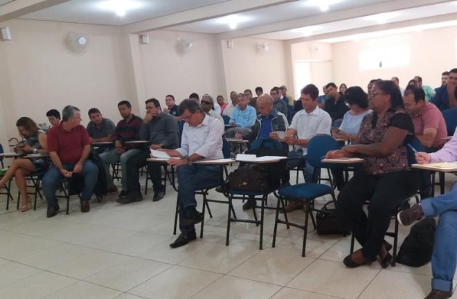A reunião teve a representação de 19 dos 25 municípios ligados à rede 