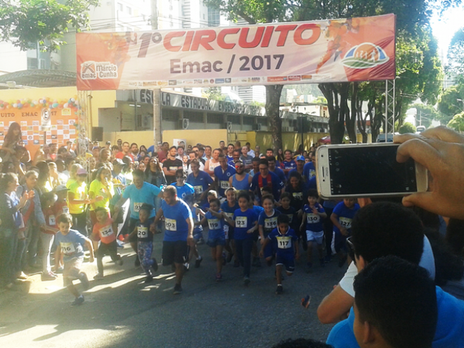 Circuito de rua da EMAC foi realizado na manhã de domingo(27)