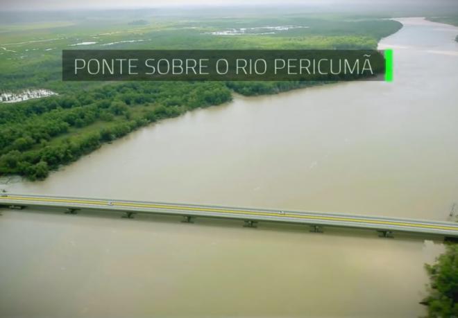 Tecnologia desenvolvida em Ipatinga vai criar um novo trajeto com ponte sobre o rio Pericumã
