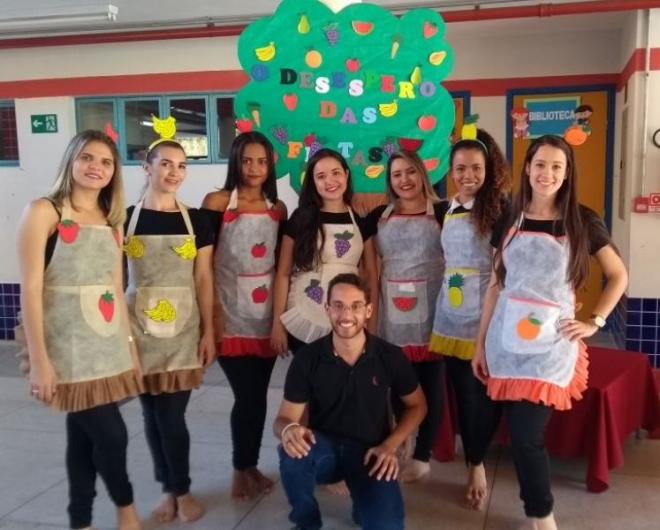 As atividades comemoraram a Semana Municipal de Alimentação Saudável nas escolas e o Dia do Nutricionista