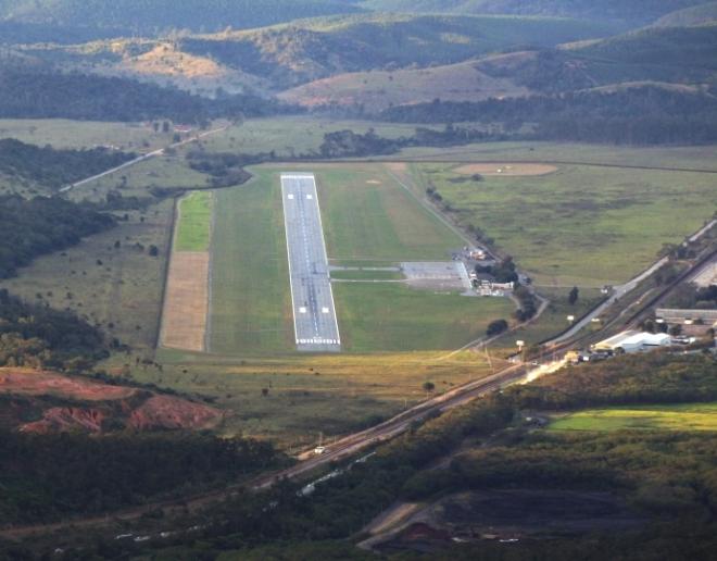 Aeroporto Regional do Vale do Aço está localizado em Santana do Paraíso 