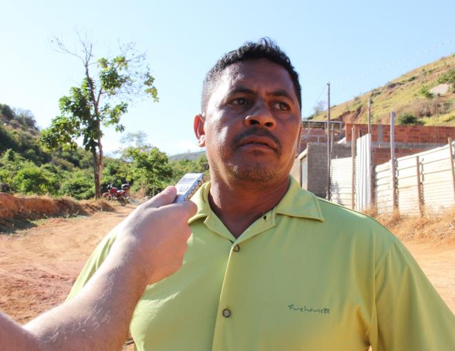 Manuel Alves reclama da falta de água na mina
