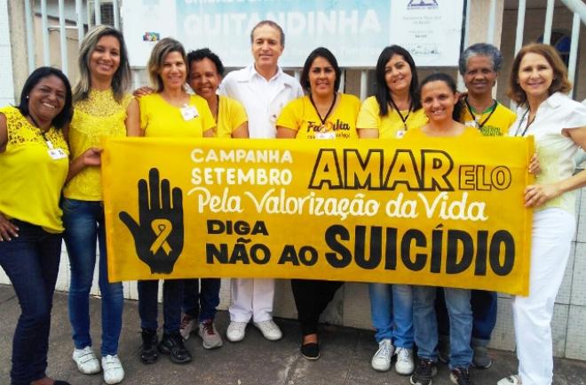 Exibição de faixas é uma das ações destinadas a aumentar a prevenção  