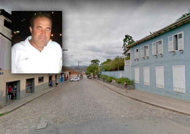 Heron Pires Lage, de 54 anos, dono do Açougue do Heron, foi assassinado a tiros, em Nova Era
