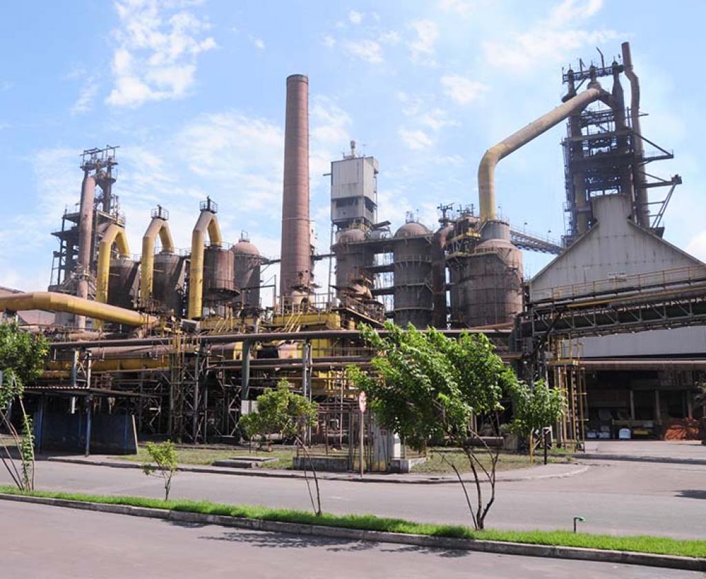 Alto forno 1 está parado na Usiminas desde 2015 