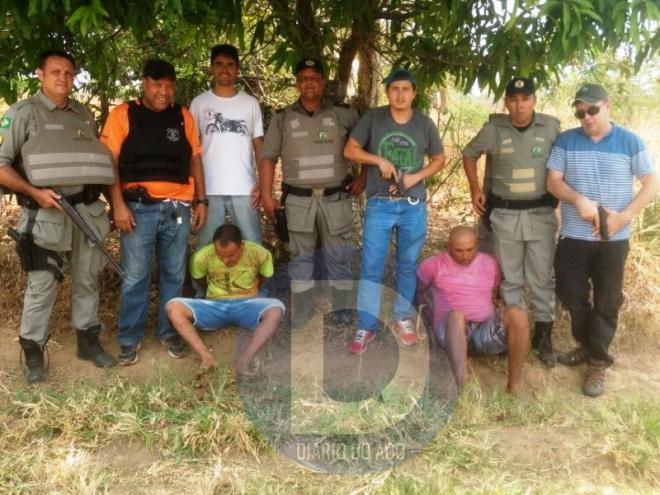 Alan Patrick e seu irmão foram presos no norte do estado de Goiás