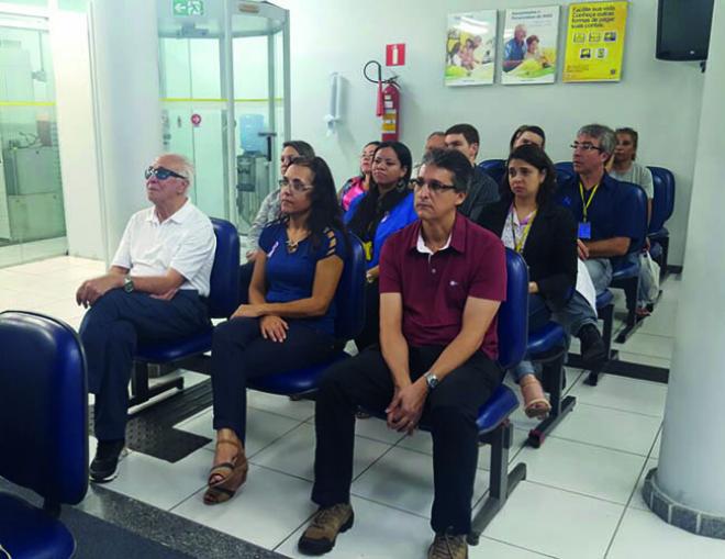 No público do evento, clientes, funcionários e colaboradores do BB