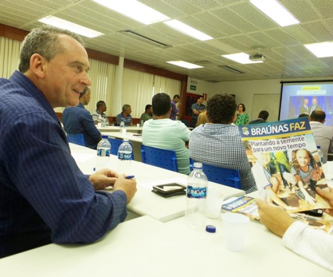 Jovani Duarte Menezes (PROS) foi convidado para apresentar aos colegas prefeitos a experiência na utilização dos agregados