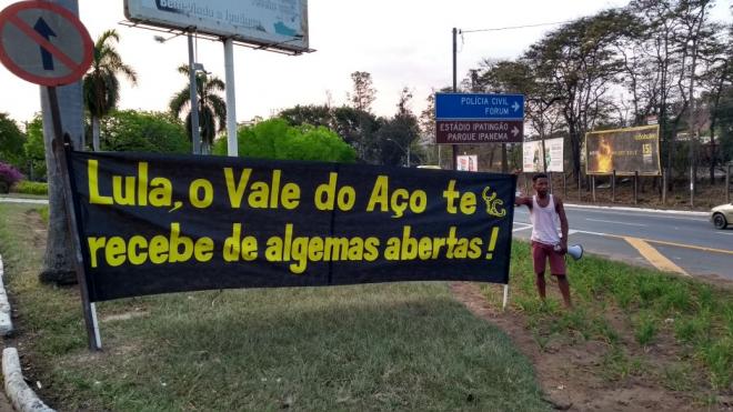 No fim de semana essa faixa chamada a atenção para o que vai ocorrer nesta segunda-feira 