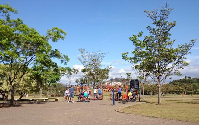 Parque é a principal área pública de lazer, em Ipatinga e também de prática esportiva e exercícios físicos