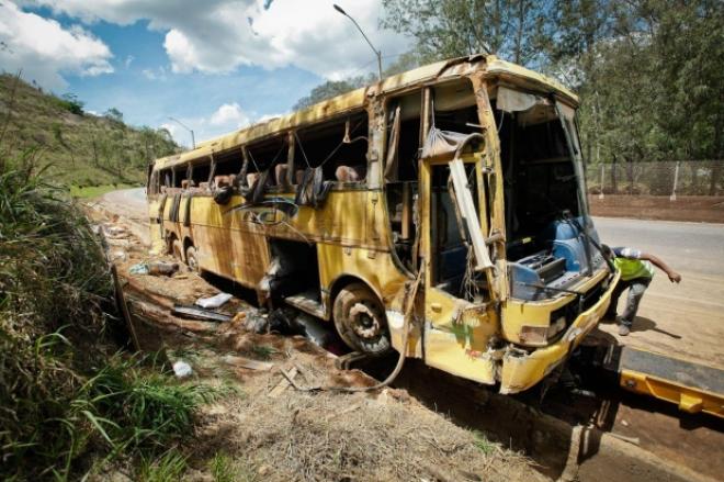 O acidente aconteceu entre as cidades de Igarapé e Brumadinho, na região metropolitana de Belo Horizonte