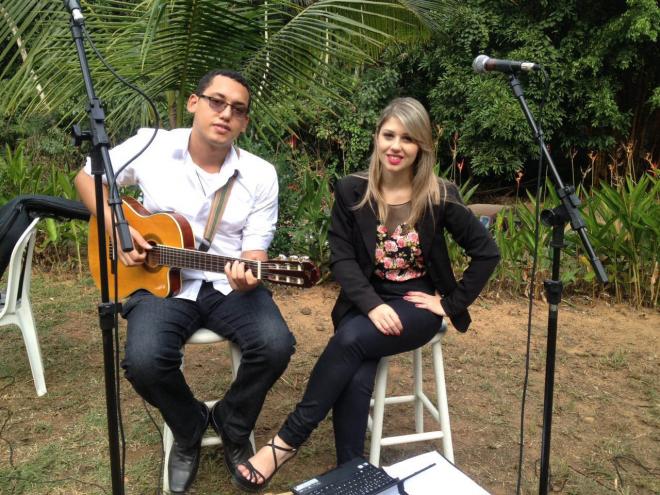 Ramon Gonçalves e Mayara Araújo