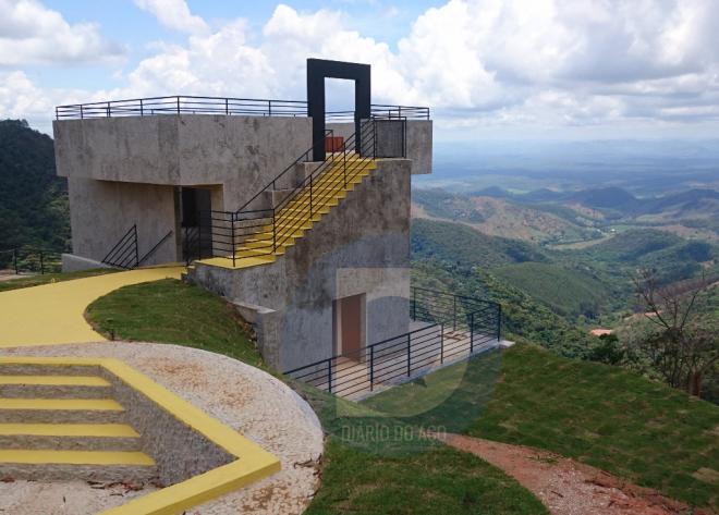 Com três pavimentos, o mirante terá um bar no térreo, um salão no segundo piso e no terceiro piso o terraço