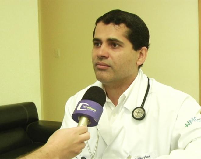O oncologista Luciano Viana enumerou os sintomas de câncer de próstata durante entrevista 