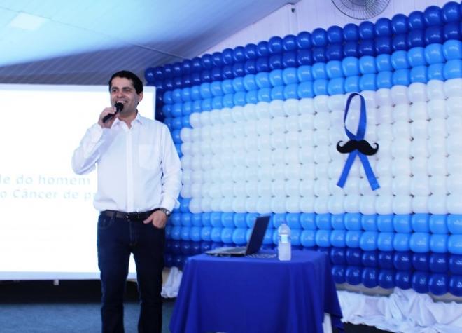 Luciano Viana encerrou a programação do Novembro Azul e alertou para o crescimento do número de casos de câncer de próstata 