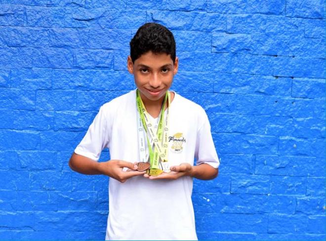 Fillipe de Oliveira Almeida, do Instituto Municipal de Educação Técnica de Timóteo (IMETT)