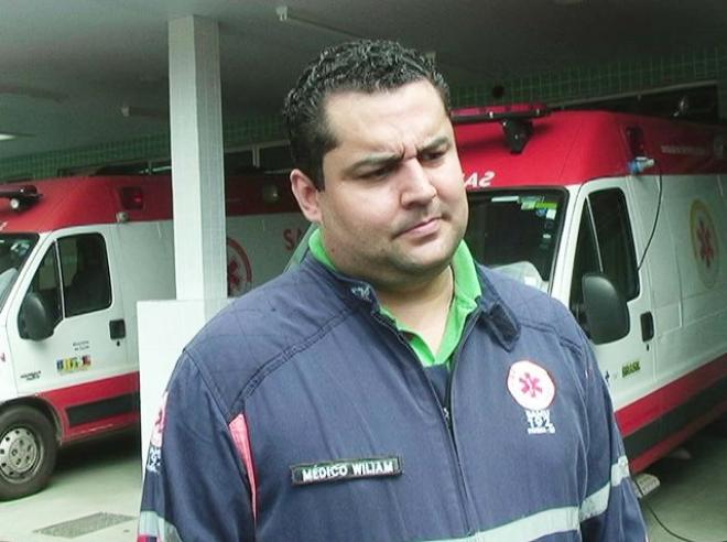 O médico William Miranda Moraes alertou sobre os prejuízos que o trote gera para a população 