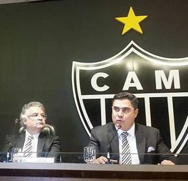 Sérgio Sette Câmara discursou após ser eleito como presidente do clube